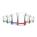 Colourful Mugs with Handle x6
