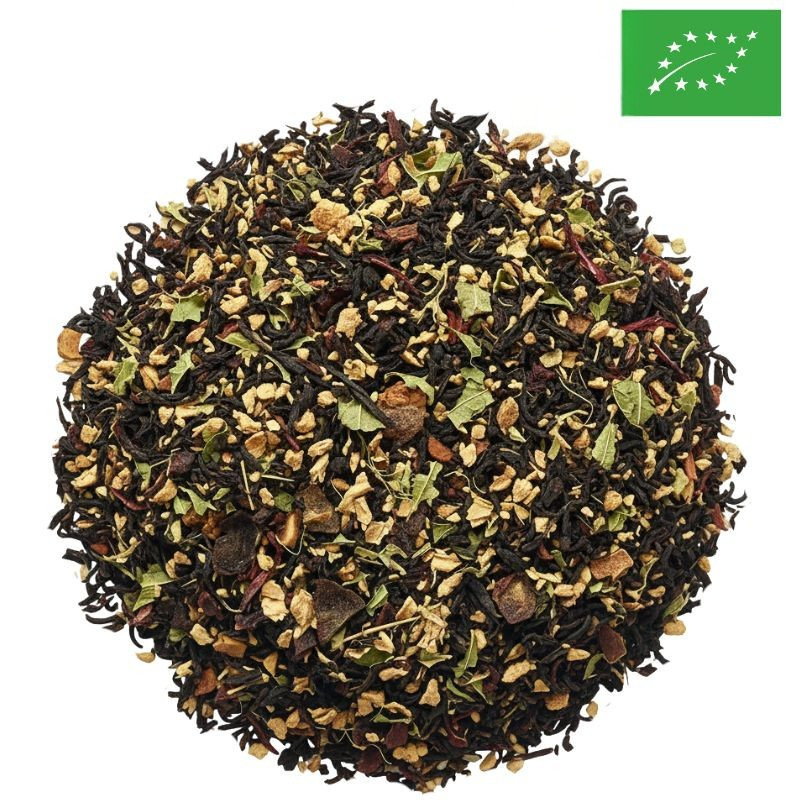 Organic Black Tea Lemon Ginger