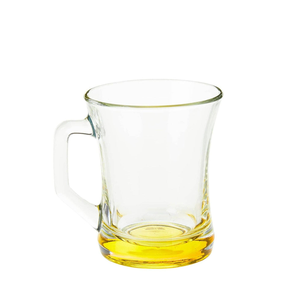 Colourful Mugs with Handle x6